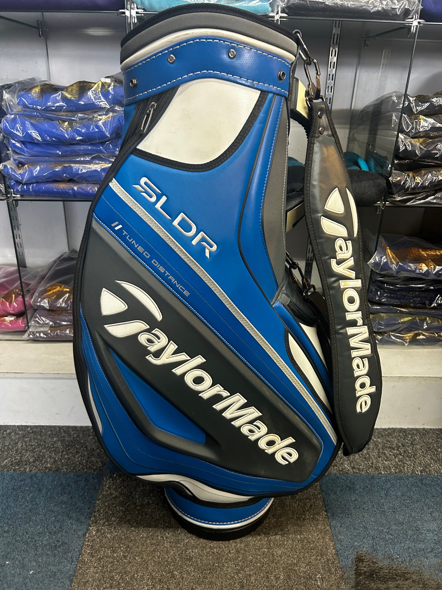 TAYLORMADE SLDR TOUR BAG (BLUE)