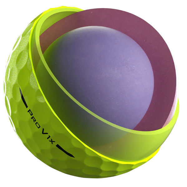 Titleist Pro V1X 12 Ball Pack (Yellow)