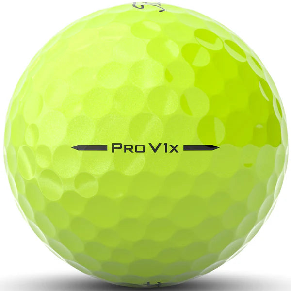 Titleist Pro V1X 12 Ball Pack (Yellow)