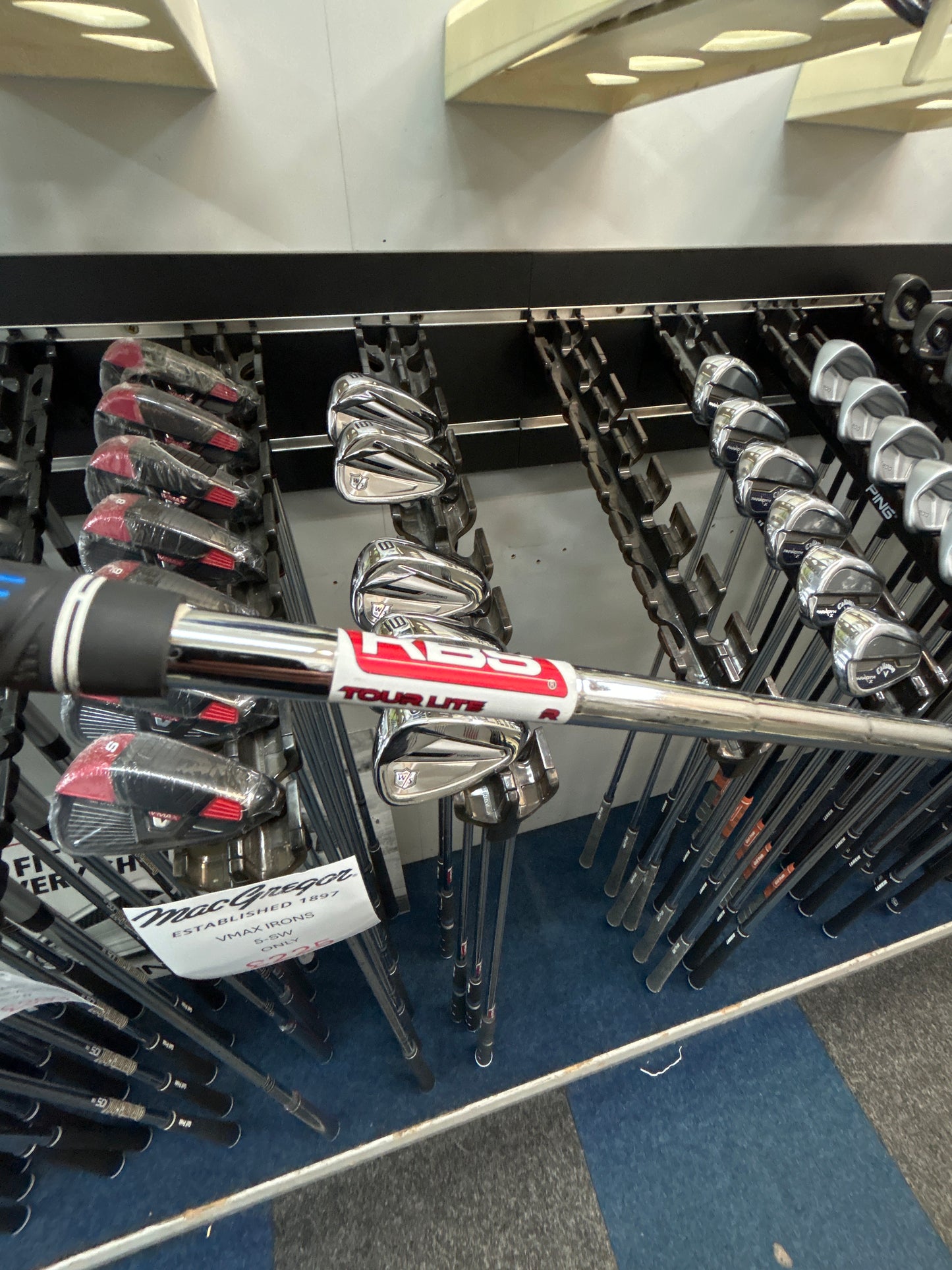 WILSON STAFF DYNRPWR FORGED (5-PW STIFF FLEX)