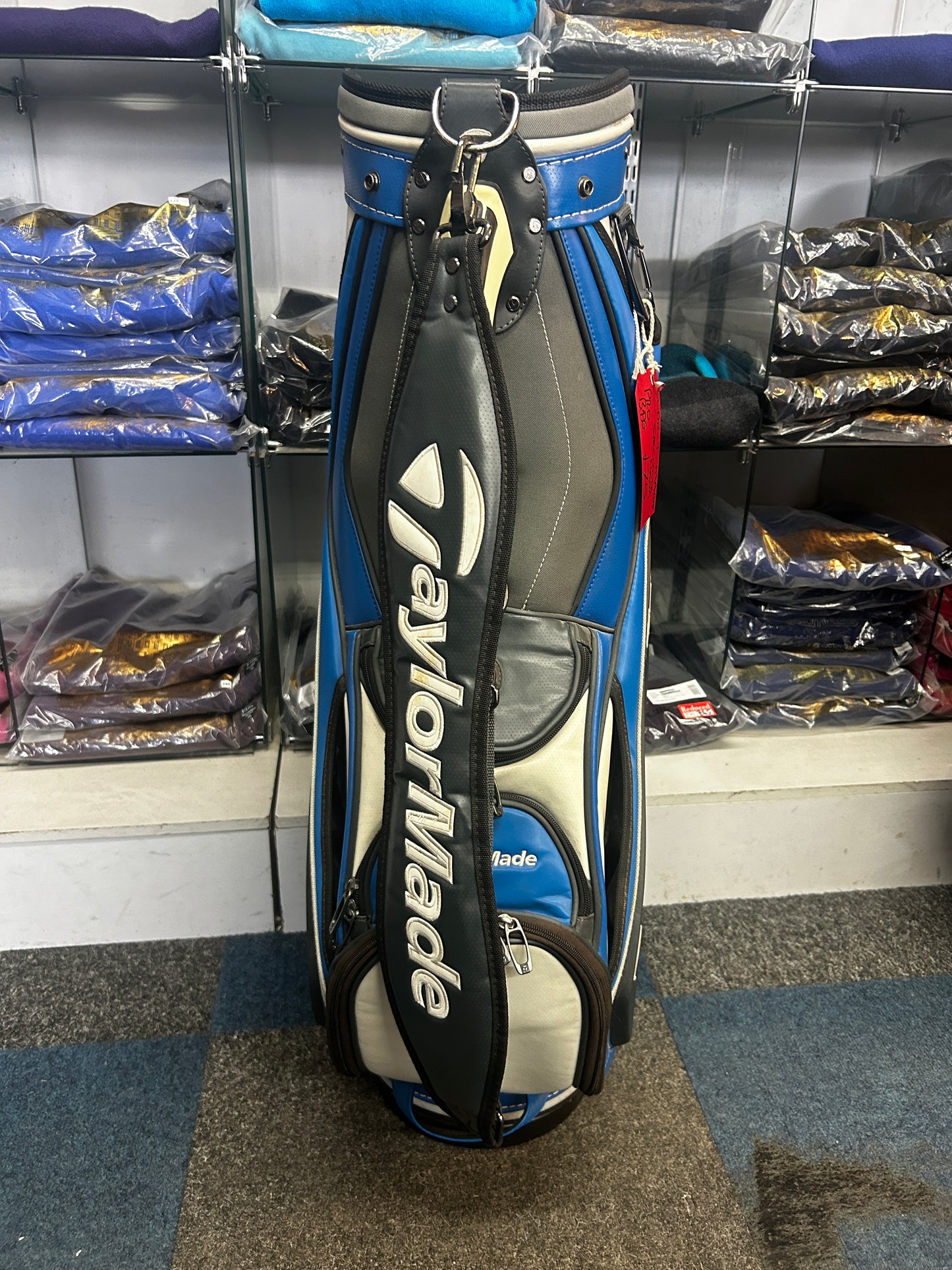 TAYLORMADE SLDR TOUR BAG (BLUE)