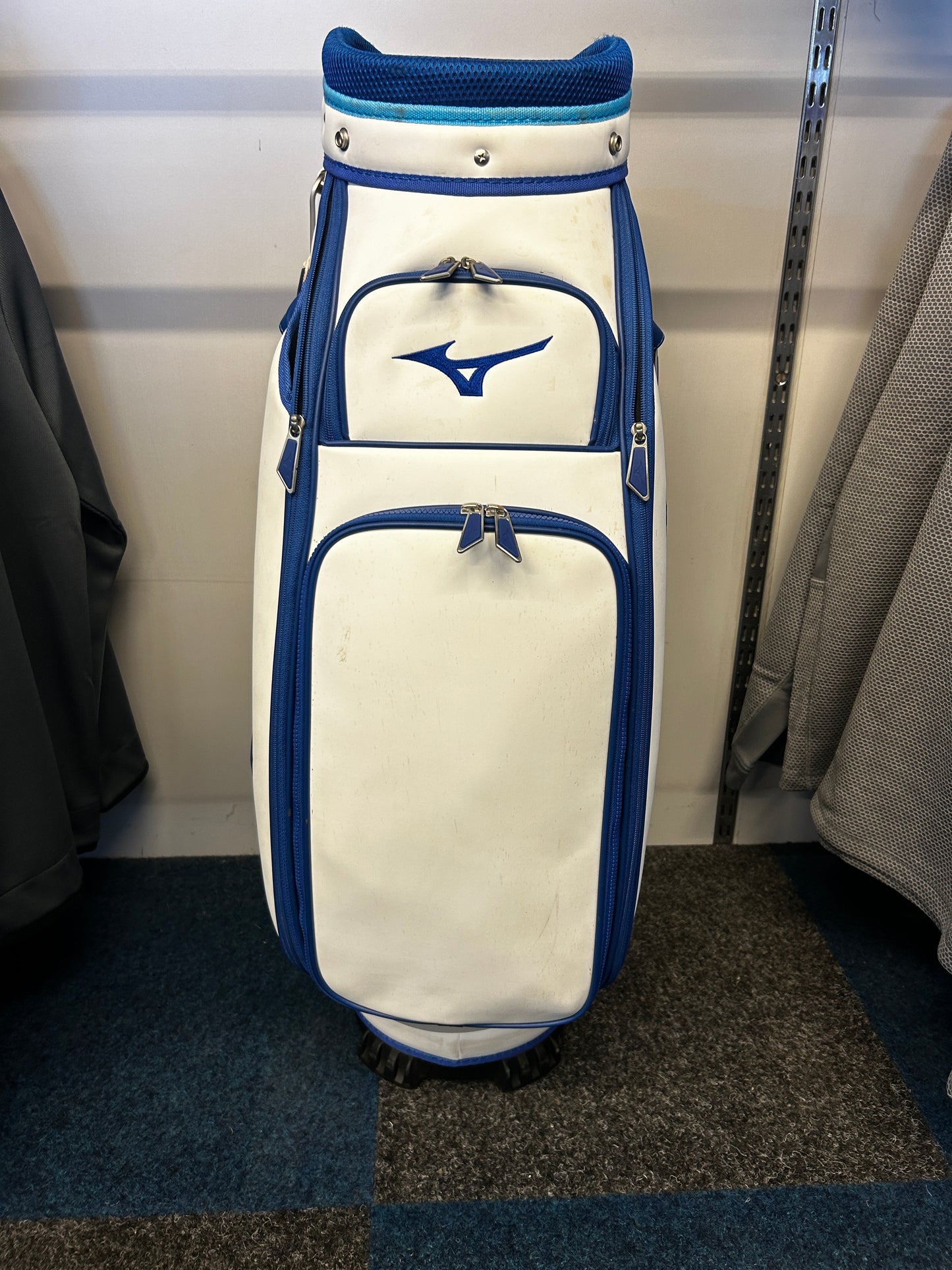 MIZUNO TOUR BAG (BLUE/WHITE)