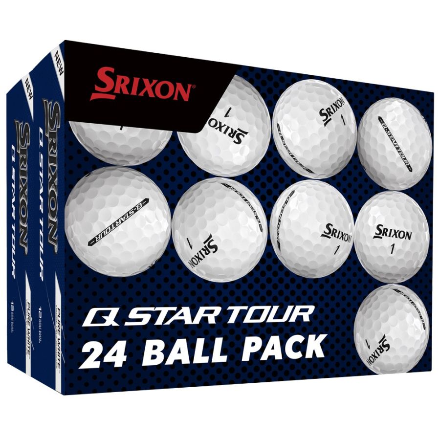 Srixon Q-Star 24 Ball Pack (White)