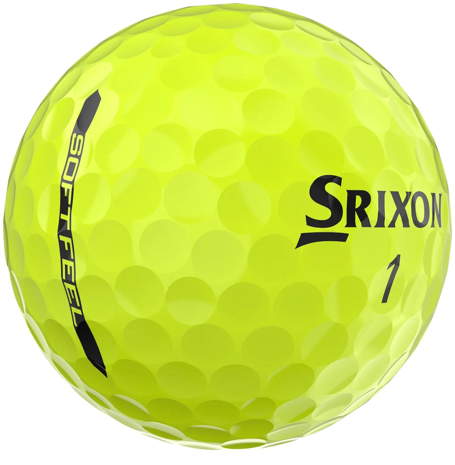 Srixon Soft Feel 12 Ball Pack (Yellow)