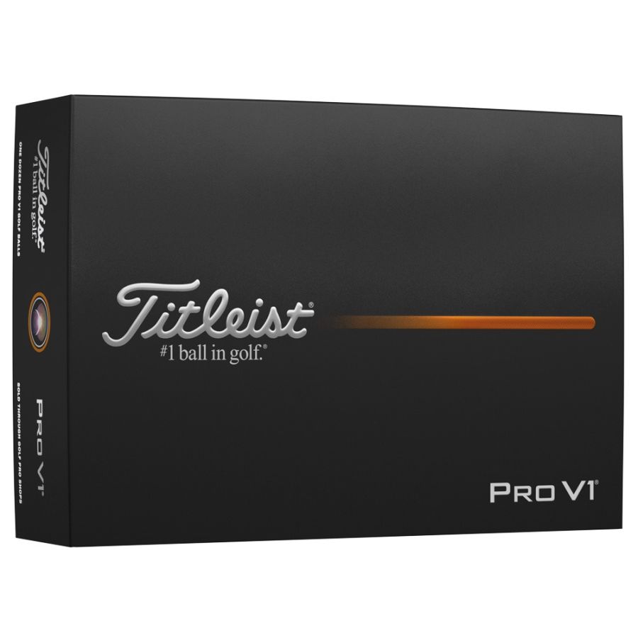 Titleist Pro V1 12 Ball Pack (Yellow)