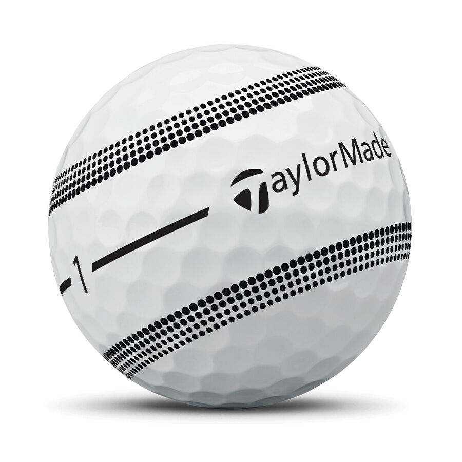 TaylorMade TP5 Stripe 12 Pack (White)