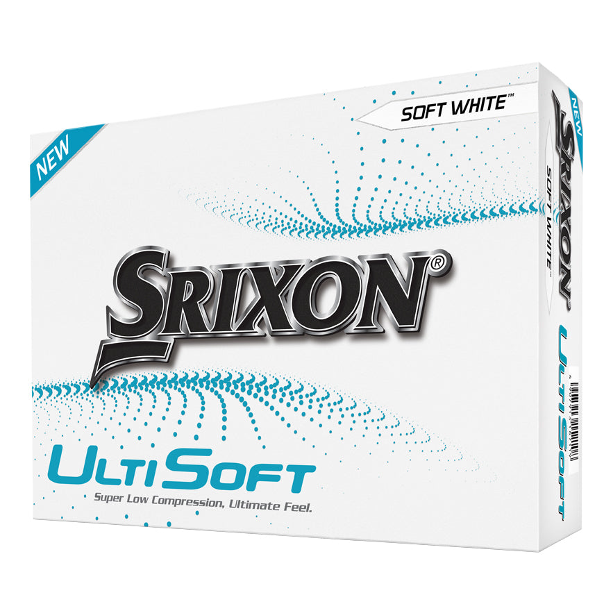 Srixon UltiSoft 12 Ball Pack (White)
