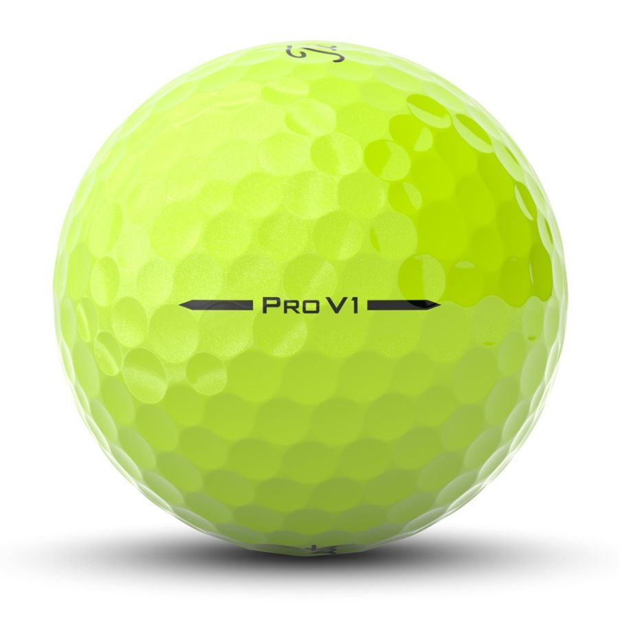Titleist Pro V1 12 Ball Pack (Yellow)