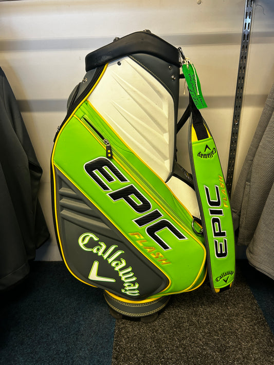 CALLAWAY EPIC FLASH TOUR BAG (GREEN/WHITE)