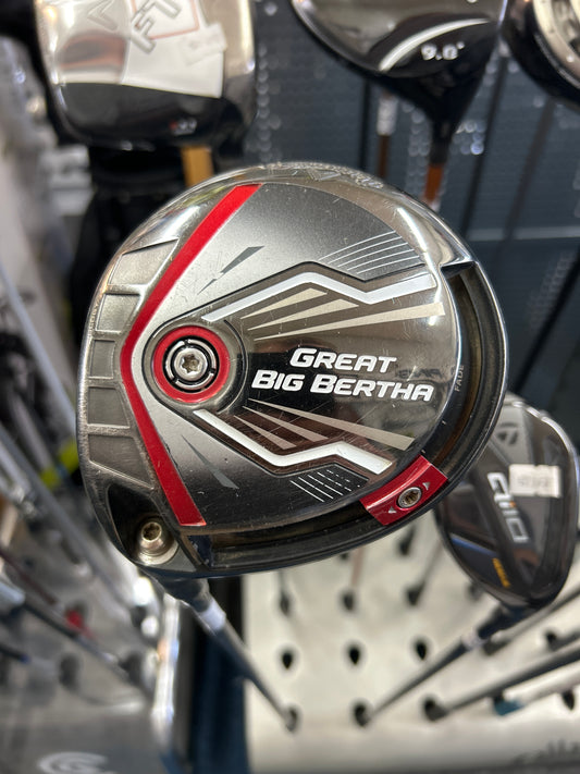 CALLAWAY GREAT BIG BERTHA 9 DEGREE (REGULAR FLEX) (LH)
