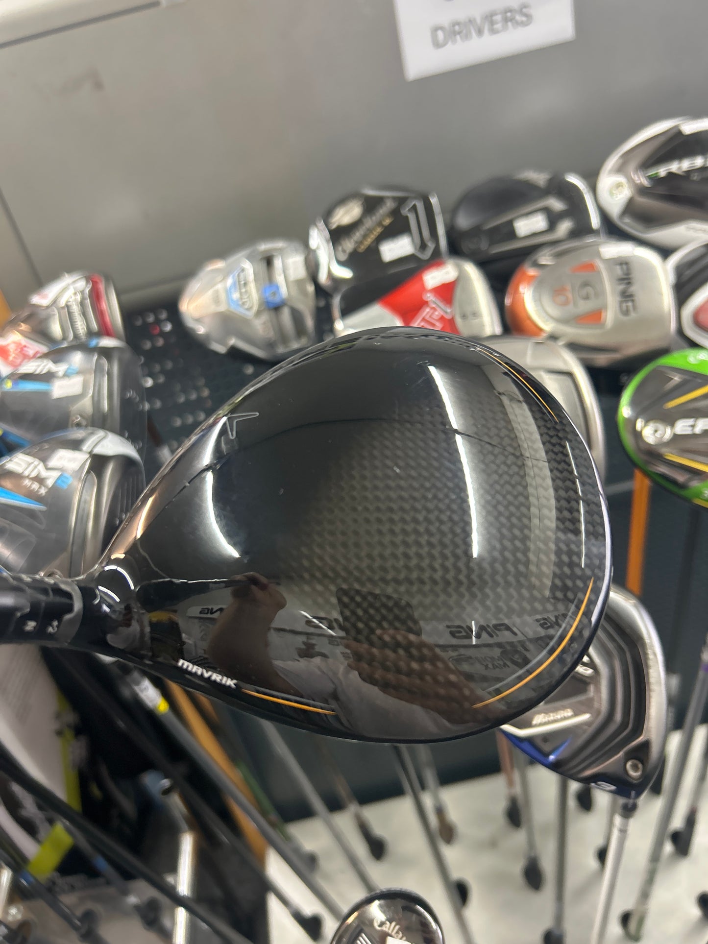 CALLAWAY MAVRIK 9.0 DEGREE (STIFF FLEX)