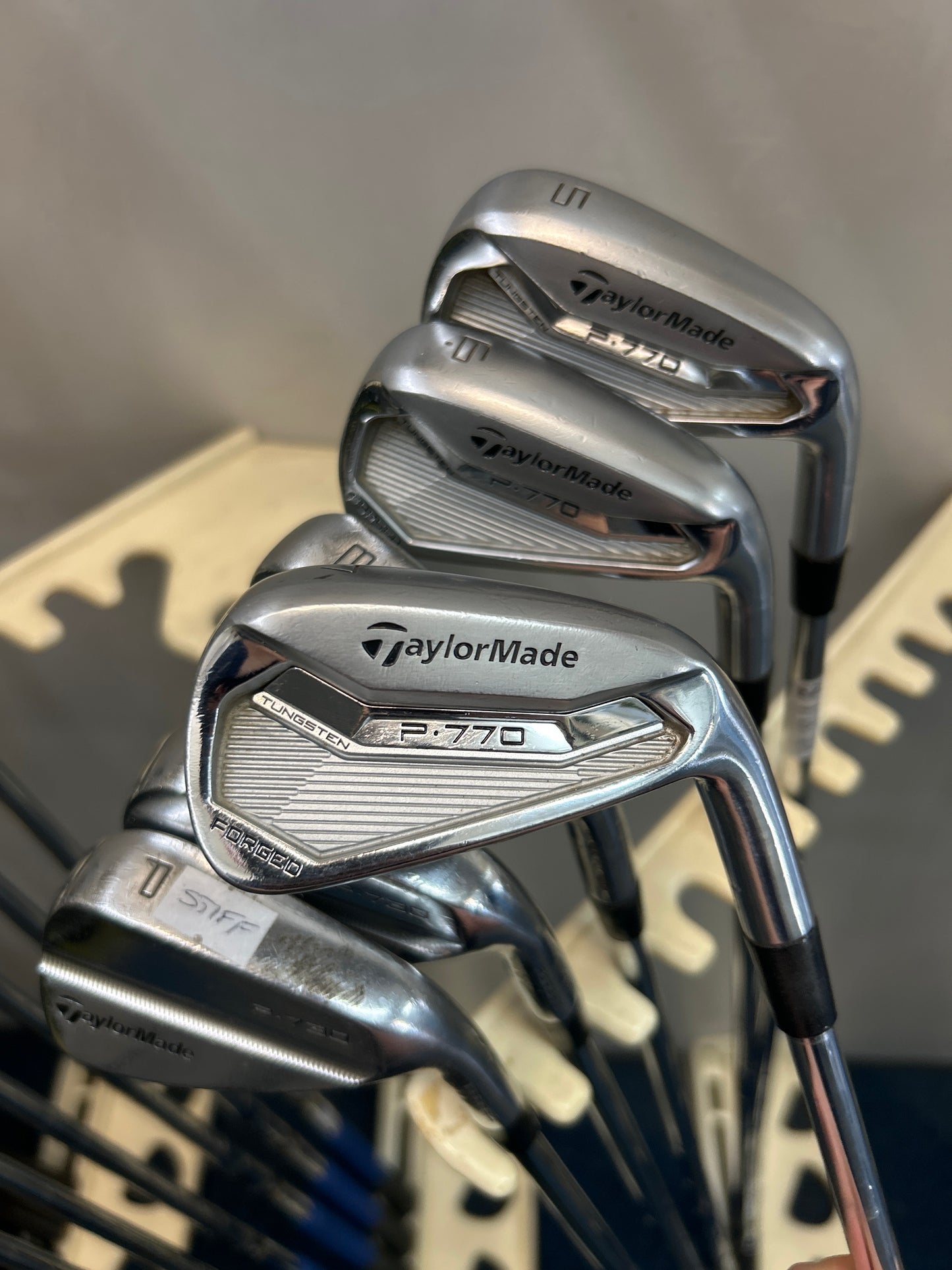 TaylorMade P-770/P730 COMBI SET (5-SW STIFF FLEX)