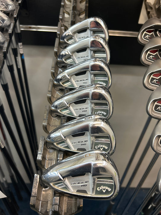 CALLAWAY ROGUE PRO (5-PW, Regular Flex)