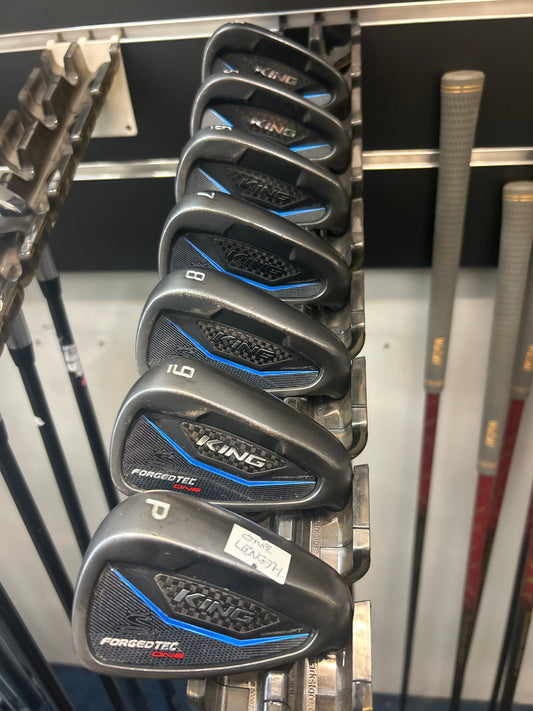 Cobra KING Forged Tec One Length (4-PW Regular FLEX)