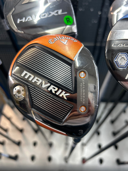 CALLAWAY MAVRIK 3 WOOD (REGULAR FLEX)
