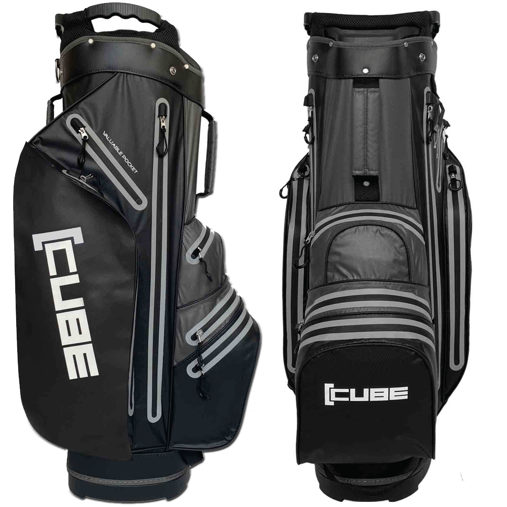 CUBE cart bag (Black/Grey)
