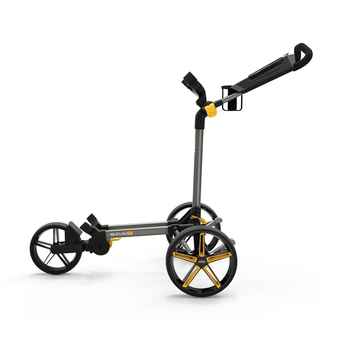 Powakaddy DLX Lite FF (Yellow/Black)
