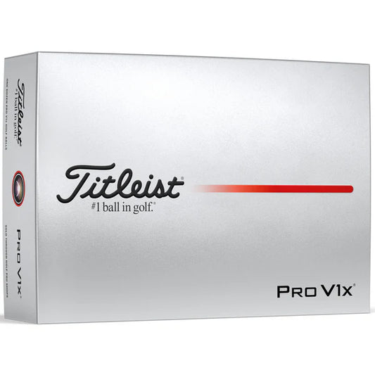 Titleist Pro V1X 12 Ball Pack (White)